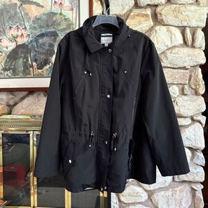 Charter Club women’s plus water resistant anorak jacket  size 3x